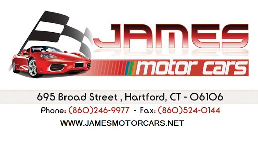 Used Car Dealer «James Motor Cars», reviews and photos, 695 Broad St, Hartford, CT 06106, USA