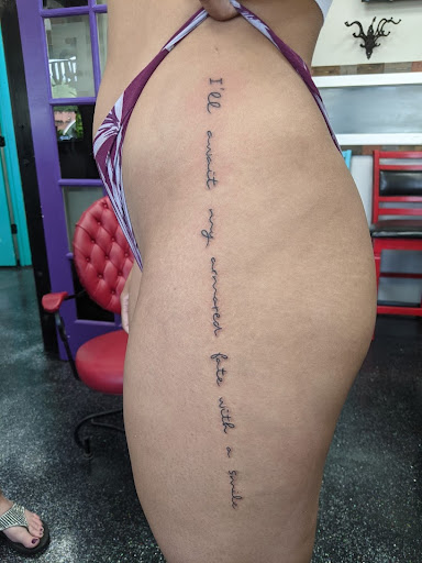 Explore success tattoo ideas, creative tattoo ideas in Slippery Rock, available at Dinky Dachshund Tattoo Parlor