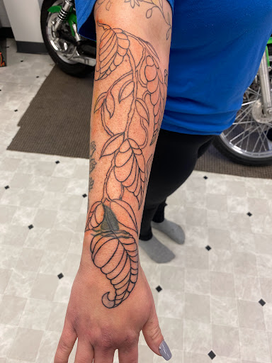 Explore sickle cell tattoo ideas, creative tattoo ideas in Orland, available at K1LL3R ARTW0RK