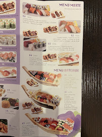 Live Sushi à Strasbourg menu