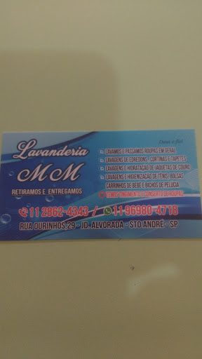 Logo da empresa - Lavanderia MM