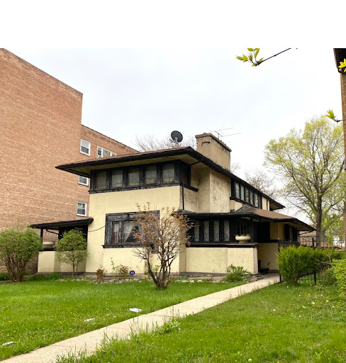 Walser House Frank Lloyd Wright, J. J. Walser, 42 N Central Ave, Chicago, IL 60644