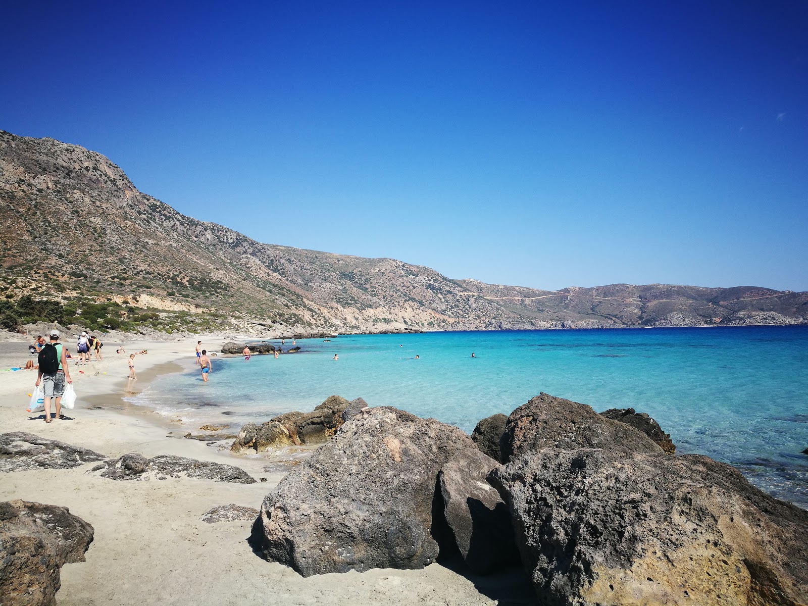 Foto von Kedrodasos Strand mit geräumiger strand