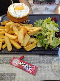 Œuf au plat du Restaurant Au Bureau Montpellier - n°2