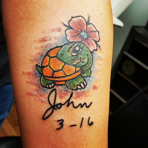 Explore initial tattoo ideas for guys, creative tattoo ideas in Export, available at Patriotic pain tattoo