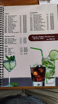 Menu du Restaurant Lavastein à Ratzeburg