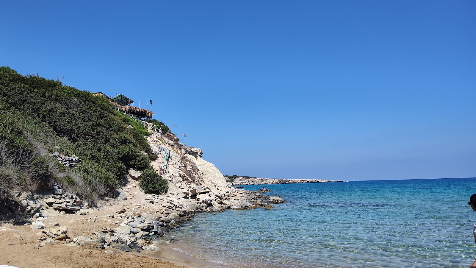 Foto di Yilmaz Beach e l'insediamento