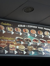 Kebab L' Express Kebab à Vannes (la carte)