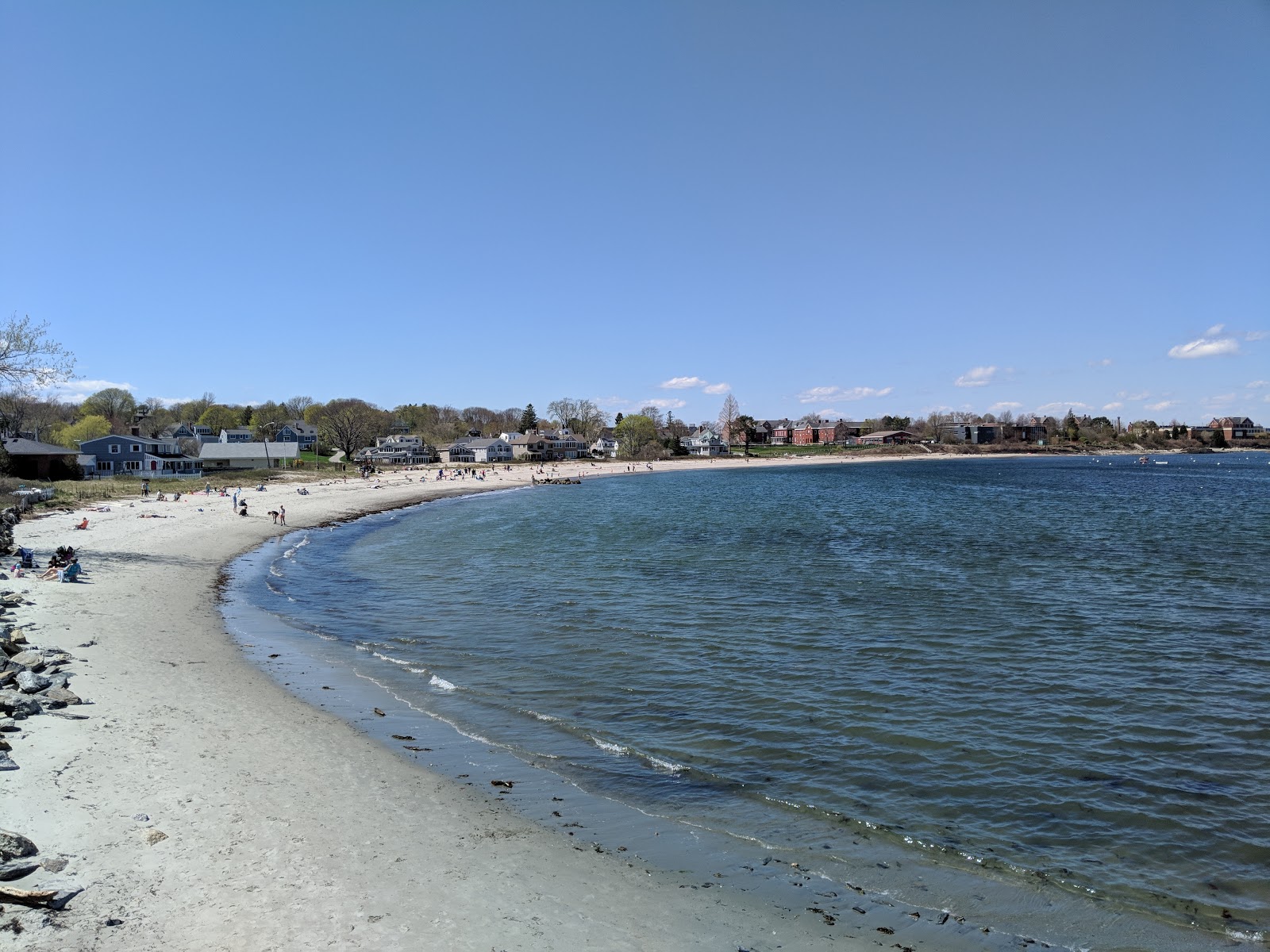 Photo de Willard beach avec sable lumineux de surface