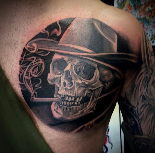 Explore hannah tattoo ideas, creative tattoo ideas in Chaffee, available at Old Gold Tattoo