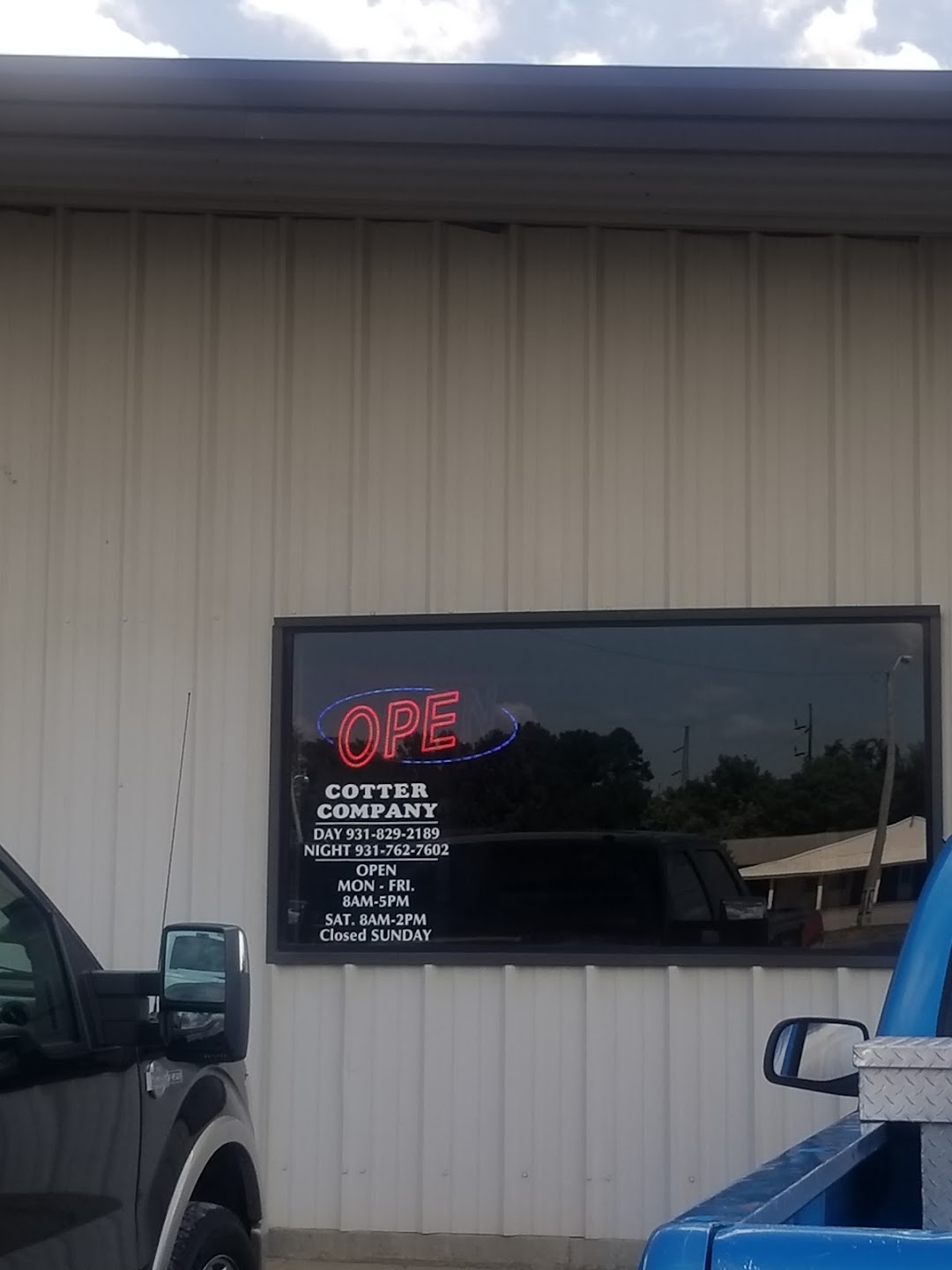 Cotter Trailer sales