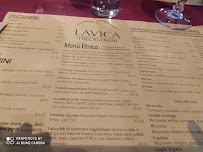 Menu du Lavica Ristopub Trecastagni à Trecastagni
