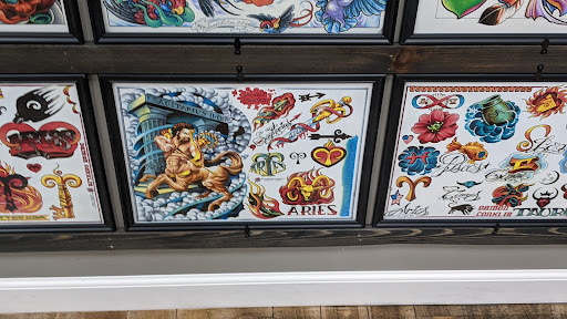 Explore minimal couple tattoo ideas, creative tattoo ideas in Springfield, available at Newage Tattoos and Body Piercings