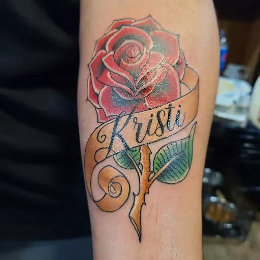 Explore chest and stomach tattoo ideas, creative tattoo ideas in Apple Valley, available at Tried and True Tattoo Parlor