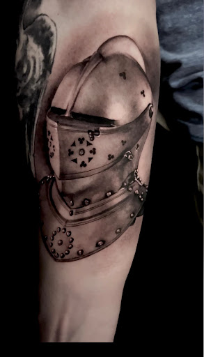 Explore fortnite tattoo ideas, creative tattoo ideas in Spokane, available at Anchored Art Tattoo