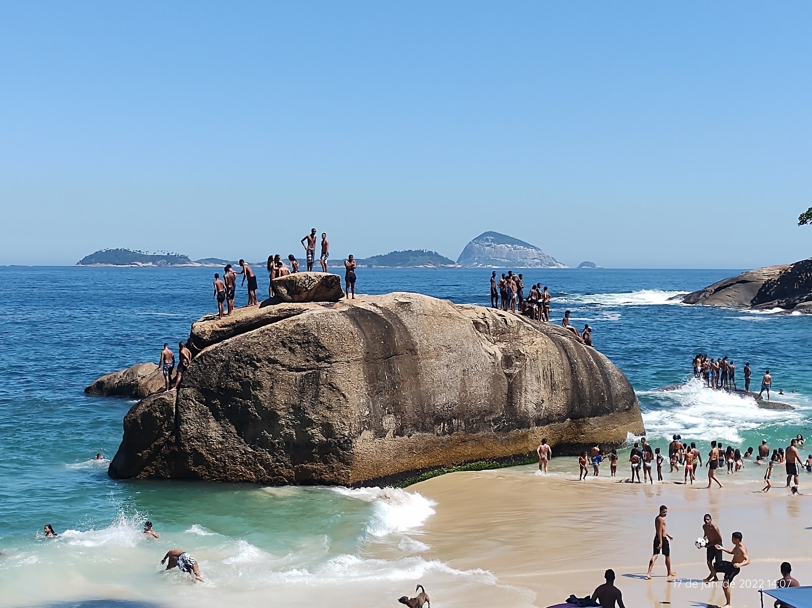 Praia do Vidigal'in fotoğrafı imkanlar alanı