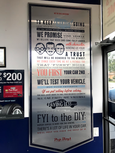 Car Repair and Maintenance «Pep Boys Auto Service & Tire», reviews and photos, 6492 Park Blvd N, Pinellas Park, FL 33781, USA
