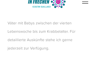 Babymassage Babykurse in Frechen