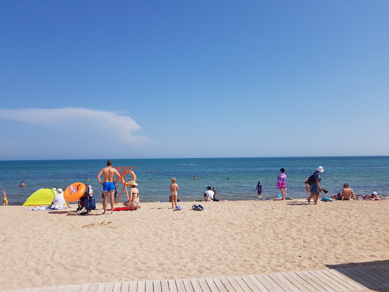 Foto av Oren-Crimea beach och bosättningen
