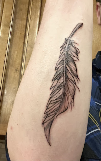 Explore sweet pea tattoo ideas, creative tattoo ideas in Jonesboro, available at Gallery Of Ink Tattoo Shop