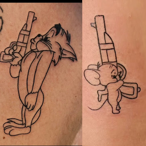 Find tiger tattoo ideas for your next unique tattoo in Palm Harbor at Angry Owl Tattoo and Piercing