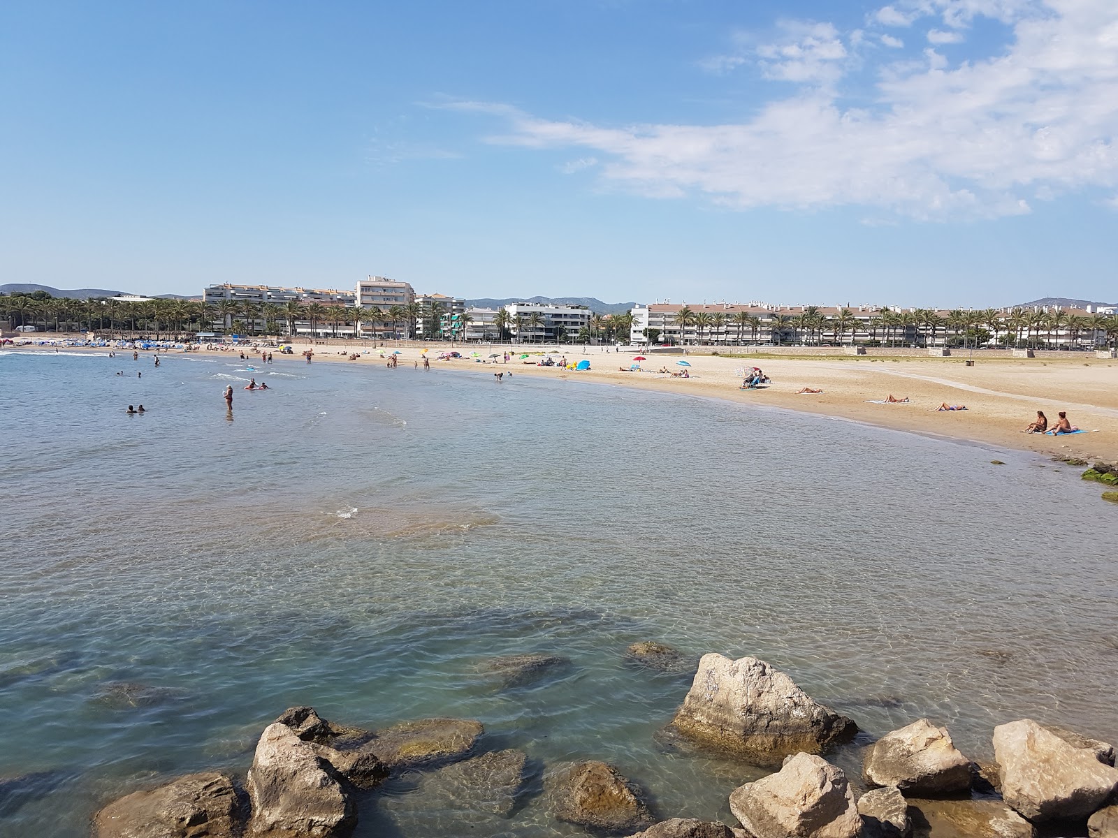 Photo of Platja d'Adarro with green water surface