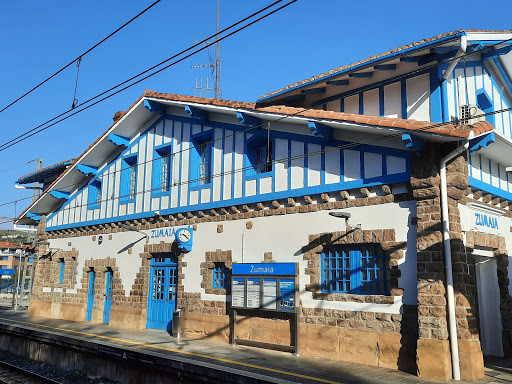 Estación Zumaia en Zumaia, Guipúzcoa