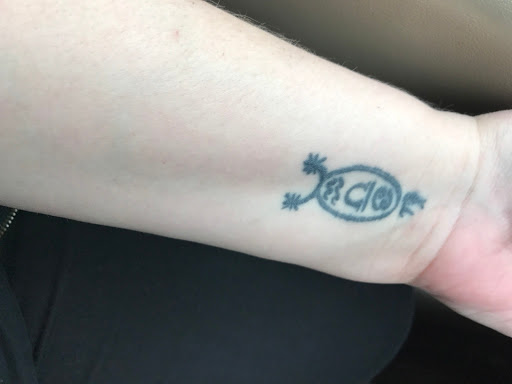 Explore grandma tattoos ideas, creative tattoo ideas in Medina, available at Scapegoat Tattoos