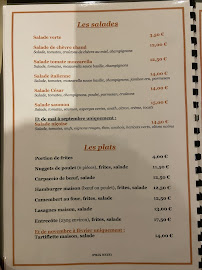 Menu / carte de Pizzeria Restaurant - D74’s à Sainte-Maxime