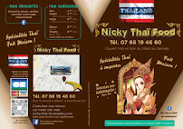 Nicky Thaï Food à Charleville-Mézières carte
