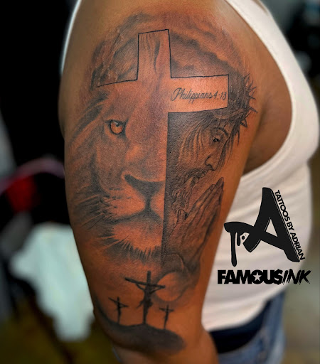 Explore small alice in wonderland tattoo ideas, creative tattoo ideas in Hammond, available at Famous Ink, Inc.