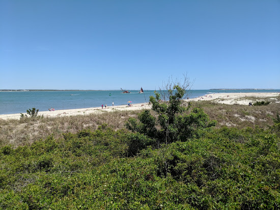 Fort Macon beach