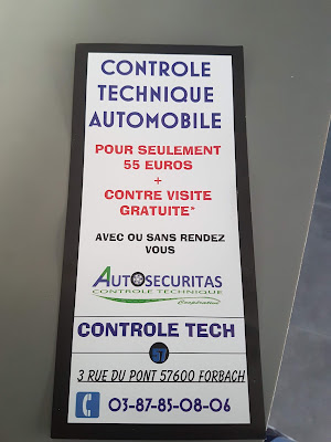 CONTROLE TECH 57 à proximité du rond point des impôts (bouna) à Forbach