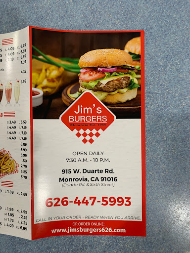 Jims Famous Charbroiled Burgers image