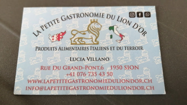 Rezensionen über La petite gastronomie du Lion d'Or in Sitten - Supermarkt