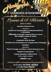 Menu du Hollywood estensi ristorante pizzeria à Lido degli Estensi