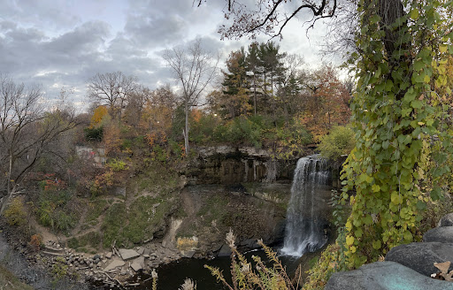 Minnehaha Falls Pergola Garden