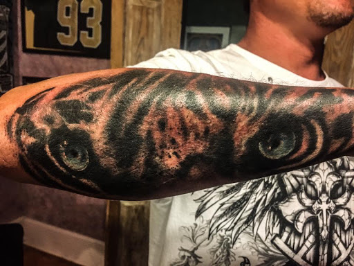 Explore blessed tattoo ideas for females, creative tattoo ideas in Saint Augustine, available at Ms. Deborahs Fountain of Youth Tattoo & Body Piercing