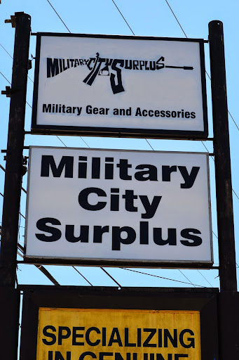 Outdoor Sports Store «Military City Surplus», reviews and photos, 2415 Harry Wurzbach Rd, San Antonio, TX 78209, USA