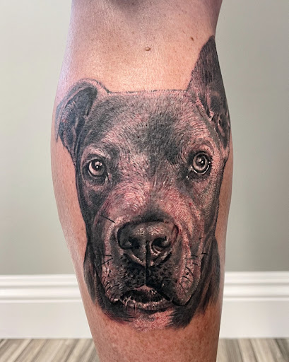 Explore patch work tattoo ideas, creative tattoo ideas in Folsom, available at Ms. Tings Shanghai Tattoo