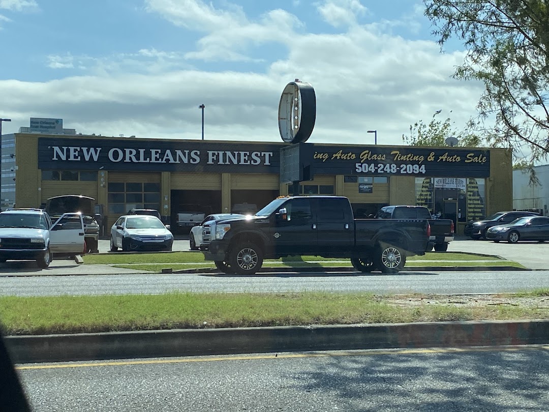 New Orleans Finest Detailing Auto Glass & Window Tinting