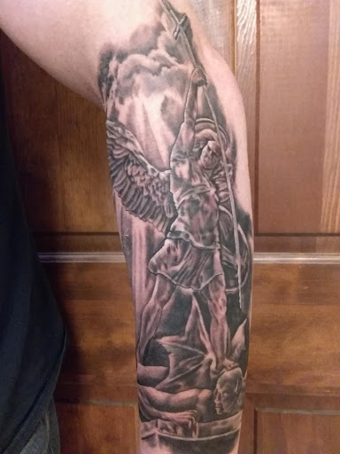 Explore simple anime tattoo ideas, creative tattoo ideas in Myrtle Beach, available at Elite Ink Tattoos of Myrtle Beach