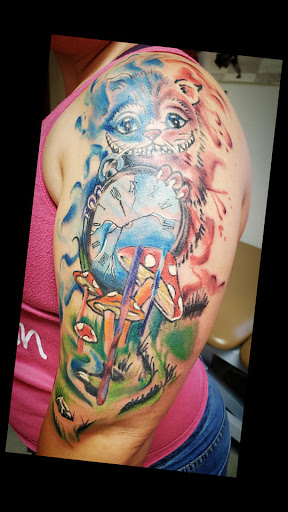 Explore desert tattoo ideas, creative tattoo ideas in Wellsburg, available at Mountain State Tattoos