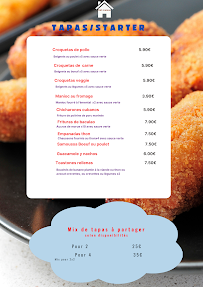 Restaurant cubain TERRAZA LATINA à Beauvais (le menu)