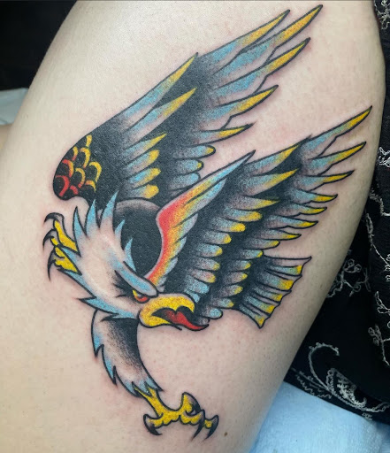 Explore new born tattoo ideas, creative tattoo ideas in Delmar, available at Resolute Tattoo
