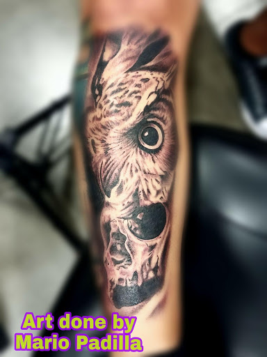 Explore time waits for no one tattoo ideas, creative tattoo ideas in Roanoke, available at Saint Cecilias Art Studio