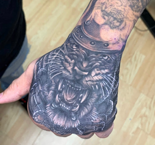Explore clock tattoo ideas for men, creative tattoo ideas in Kenosha, available at Kenosha Tattoo Company
