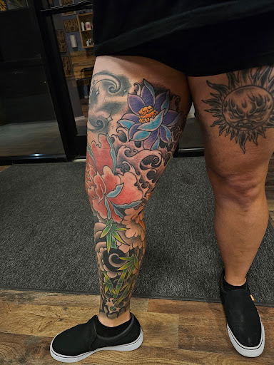 Explore snow tattoo ideas, creative tattoo ideas in Seymour, available at 3 Sevens Tattoo