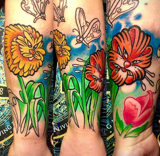 Tattoo Shop «Blood Moon Tattoo Gallery», reviews and photos, 101 N Main St #201, Mansfield, TX 76063, USA