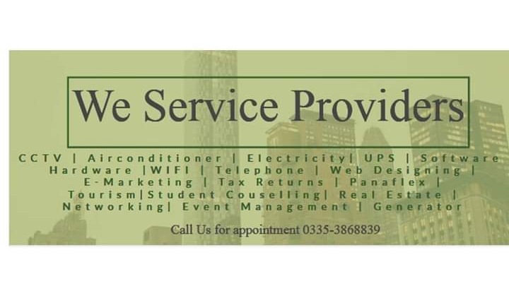 We Service Providers Pakistan